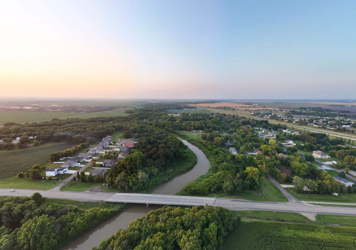 far away image of city